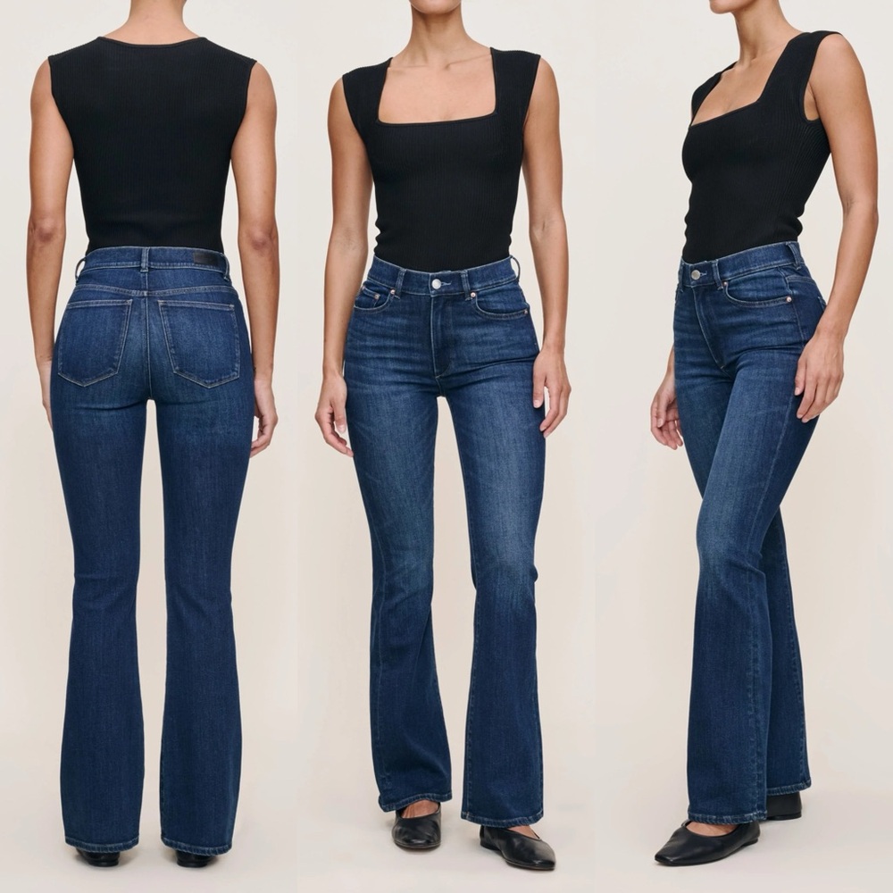 NWT DL1961 Bridget Boot High Rise Instasculpt™ 31.5" Jeans, size 28